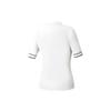 Fila Color Block Casual Short Sleeve Knit Top Women Tops Blue White A11W315419F-BU