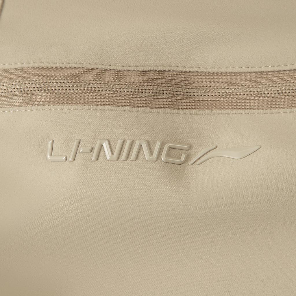 Li Ning Simple Comfortable Versatile Solid Color Straight Leg Casual Mid Waist Sports Pants Men Bottoms AYKV937-3