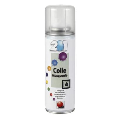 Colle en spray - Odif - 201 - 250ml - Spécial serviette - Masquante