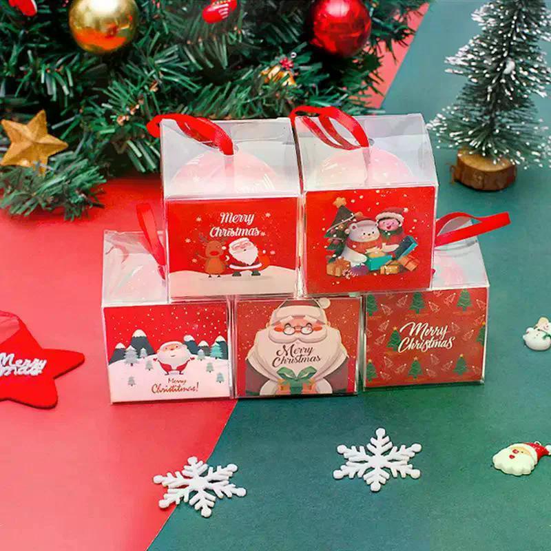 Christmas Ornaments Present Balls Hanging Pendants Tree Festive Holiday Decorations