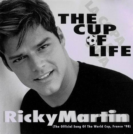 CD RICKY MARTIN The Cup Of Life The Official Song 44K78932 Columbia 1998 US Dance Electronica Used