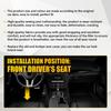 1Set Leather Bottom Seat Cover Black Light Tan Fit for Mercedes Benz GLK250 GLK280 GLK300 2008-2015 Front Driver's Seat