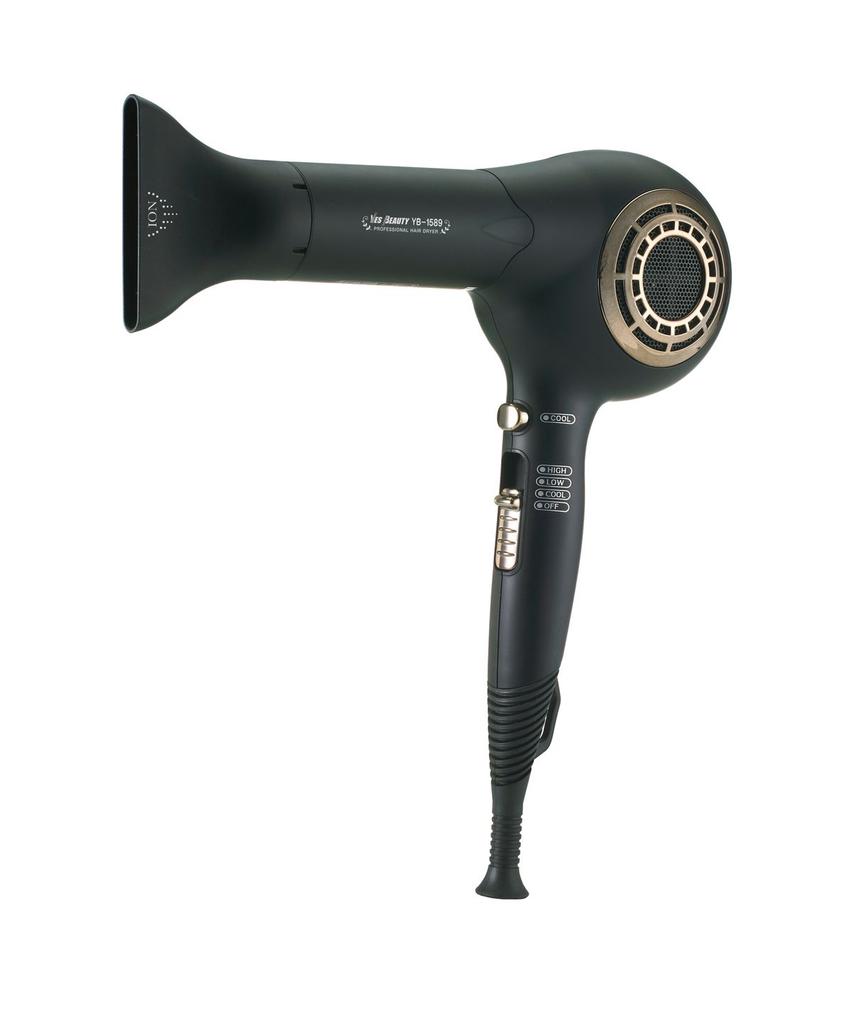 Professional High Performance Hair Dryer YB-1589 (1500w)