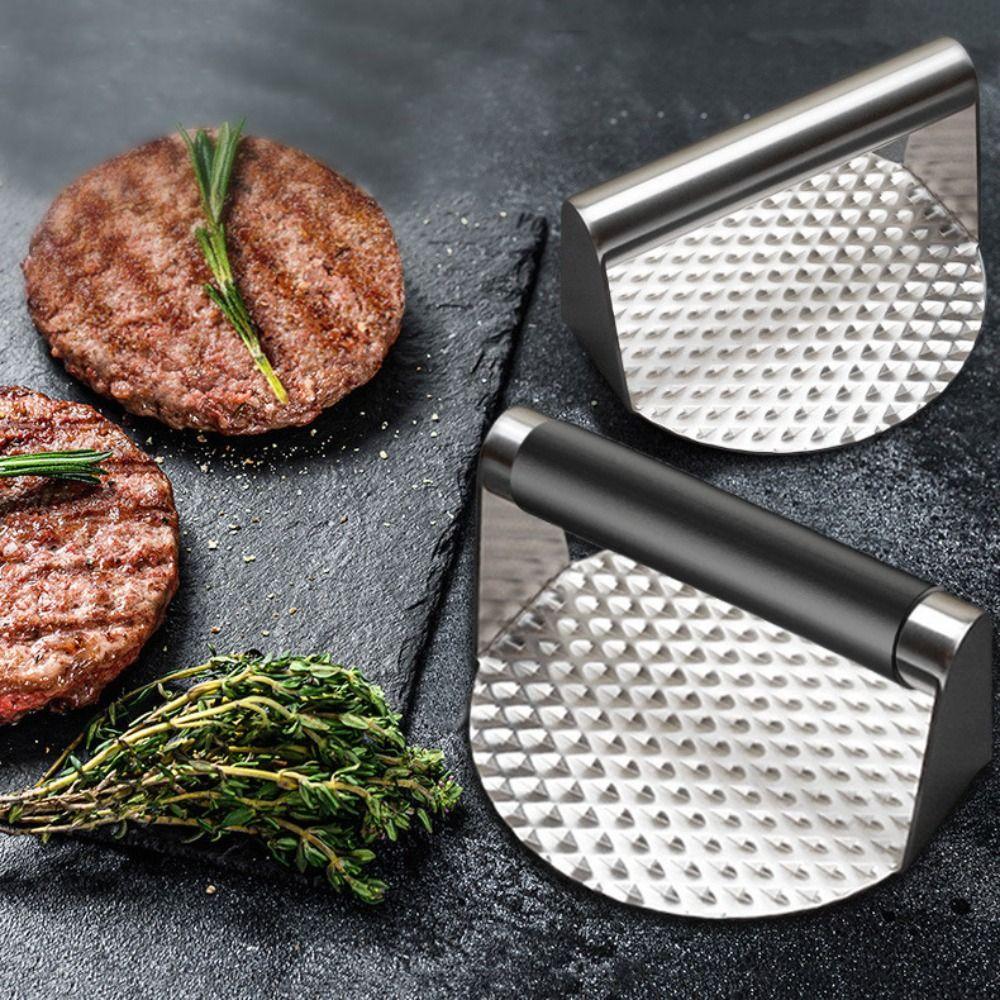 Anti-rust Hamburger Patty Maker Round Patties Maker Manual Meat Pie Press Mold Beef