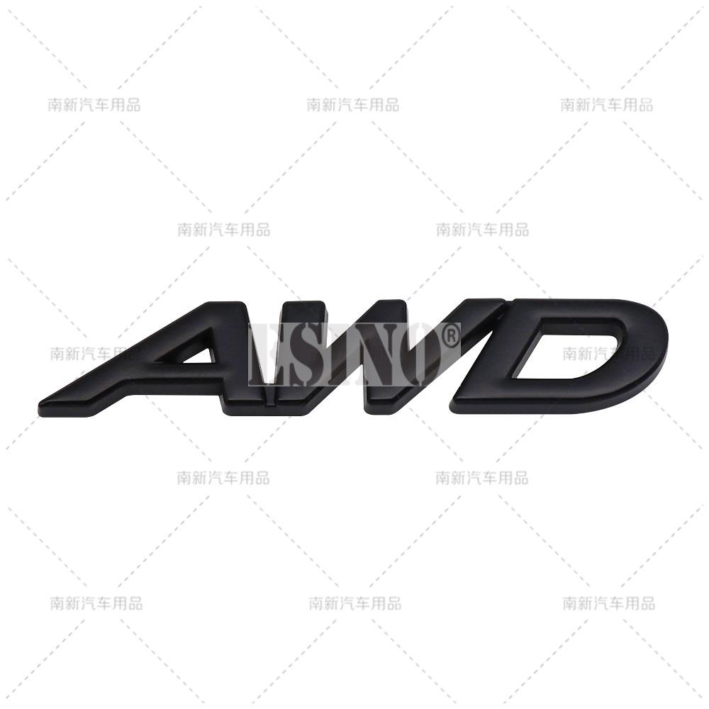 

Car Styling 3D AWD Adhesive Metal Chrome Zinc Alloy Emblem Car Body Badge Sticker Auto Accessory for Mazda 3 CX-3 CX-5 RX-8 RX-5