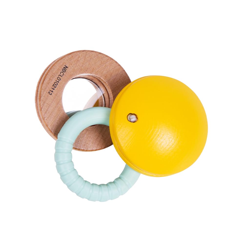 Classic World Macaron Wooden Rattle Perfect for Baby Baby and Educational Gifts for Girls and Boys Perfect for Half and Ideal for Sports and Long