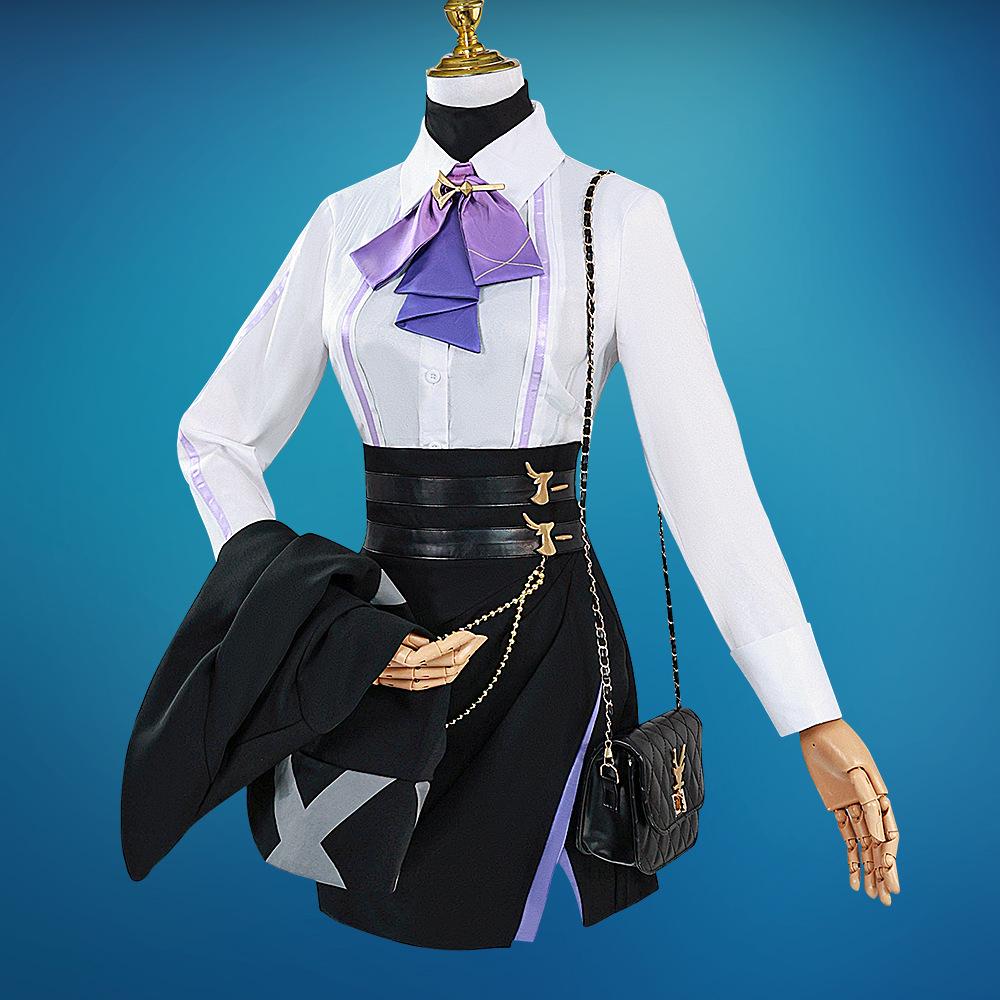 Genshin Impact X Luckin Coffee Cosplay Costume: Sigewinne & Clorinde Anime Outfit for Women - Ready Stock