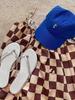 Sheepskin version of simple toe flip-flops women wear expensive flat bottom half slippers sandals