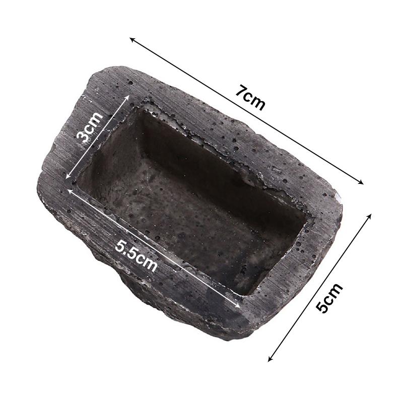 Utomhus reservnyckelhus Säker gömd Dölj förvaring Säkerhet Rock Stone Case Box
