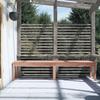 VidaXL Banc de jardin à 2 places 203,5x44x45 cm bois massif de douglas 824023