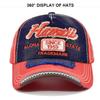 Vintage Adjustable Unisex Vintage Cap for Outdoor Hiking and Mountaineering