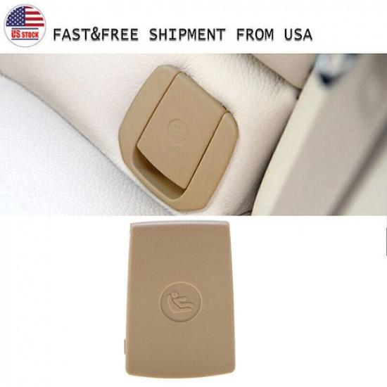 Beige For BMW F30 E90 1 3 Series Rear Child Seat Anchor ISOFix Cover Autos US