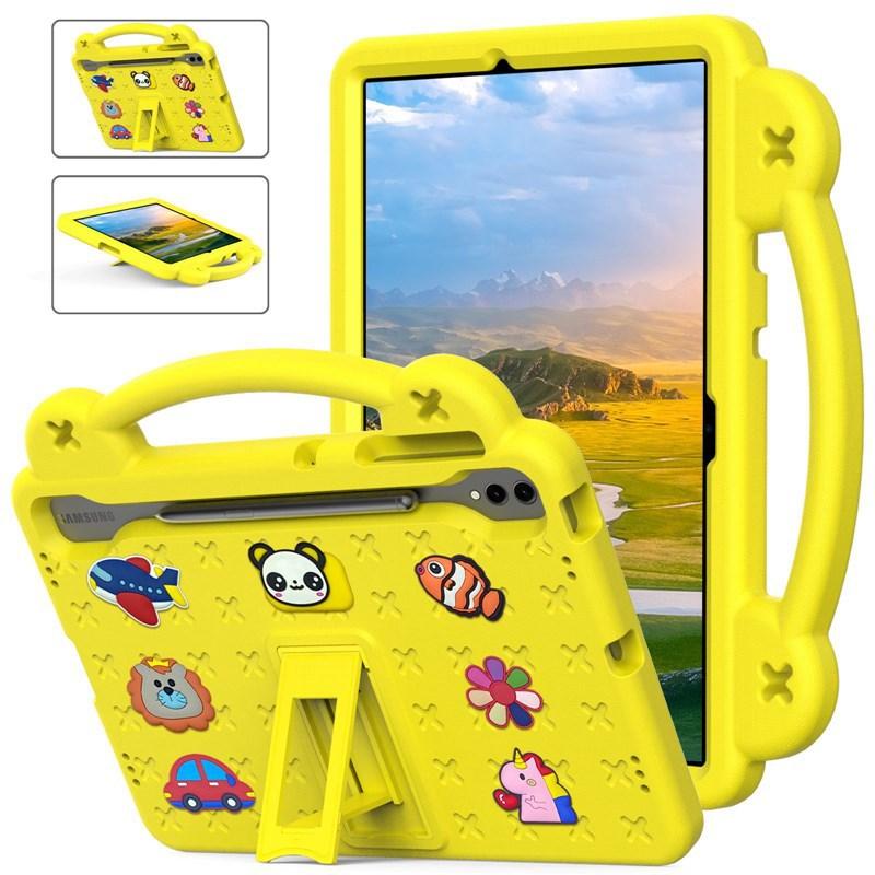Suitable for Samsung S10 Plus/S9 Plus/S8 Plus X820 tablet, children's cartoon anti-drop protective case