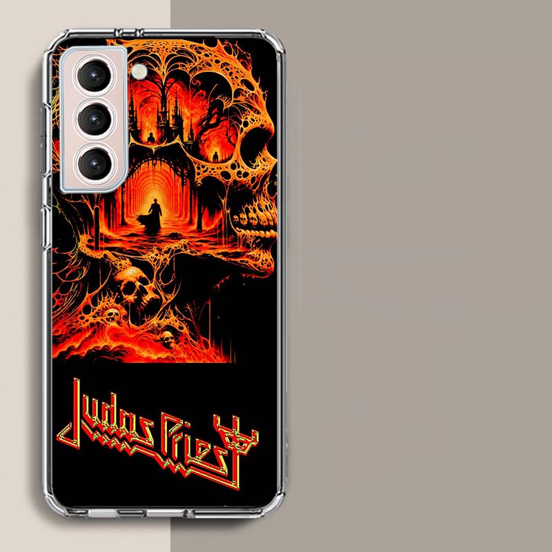 J-Judas P-Priest Band Phone Case For Samsung A16 A26 A36 A56 A17 A15 A25 A35 A55 A14 A24 A34 A54 A04S A05S Galaxy Note 20 10 9 8