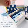 Handkerchiefs in Cotton Gauze Handkerchiefs with Cute Patterns Antibacterial Mini [cluster] Kids' [Made Japan] 100% (5 Handkerchiefs/Jurassic Set)
