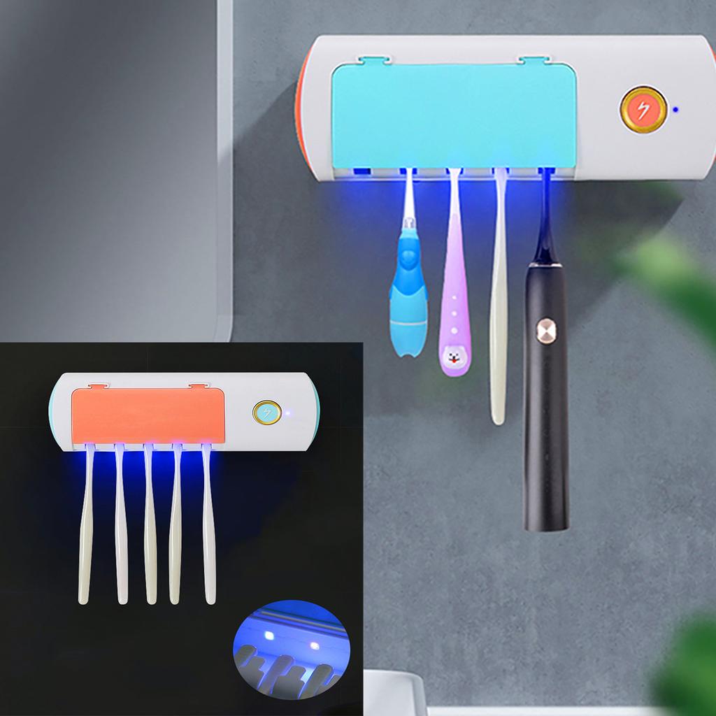 Toothbrush Disinfectant WallMounted Disinfection Toothbrush Holder