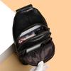 Genuine Leather Single-shoulder Bag, Chest Bag, Fashionable Solid Color Cowhide Crossbody Bag, Casual Chest Bag, Men's Bag