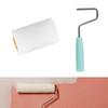 Practical 2Inch Drywall Texture Rollers With Sturdy Frame Portable Accessory for Home Renovations Projects Supplies