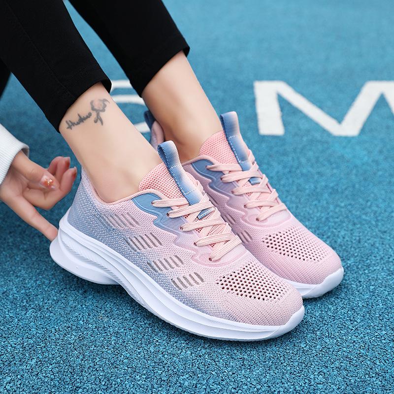 Женские туфли с постепенным изменением цвета — фото 4