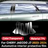 For Chery JAECOO J7  2024 Panel Dashboard Navigation Automotive Interior Protective Film Anti-Scratch Accessories