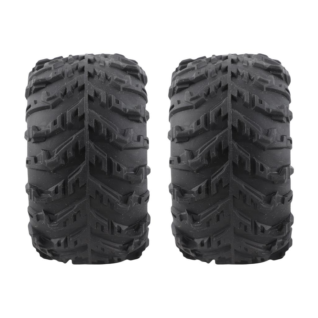 2 Pcs 85mm RC Car Tire 47mm Width 12mm Hex Adapter Rubber Car Replacement Tyres for SCY 16101 16102 1 16 RC Car