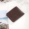 Horizontal Wallet Men's Short Wallet Men's Student Wallet Retro Wallet Bag