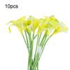 PU Artificial Flowers Parties Weddings 10 Head 10pcs 34cm