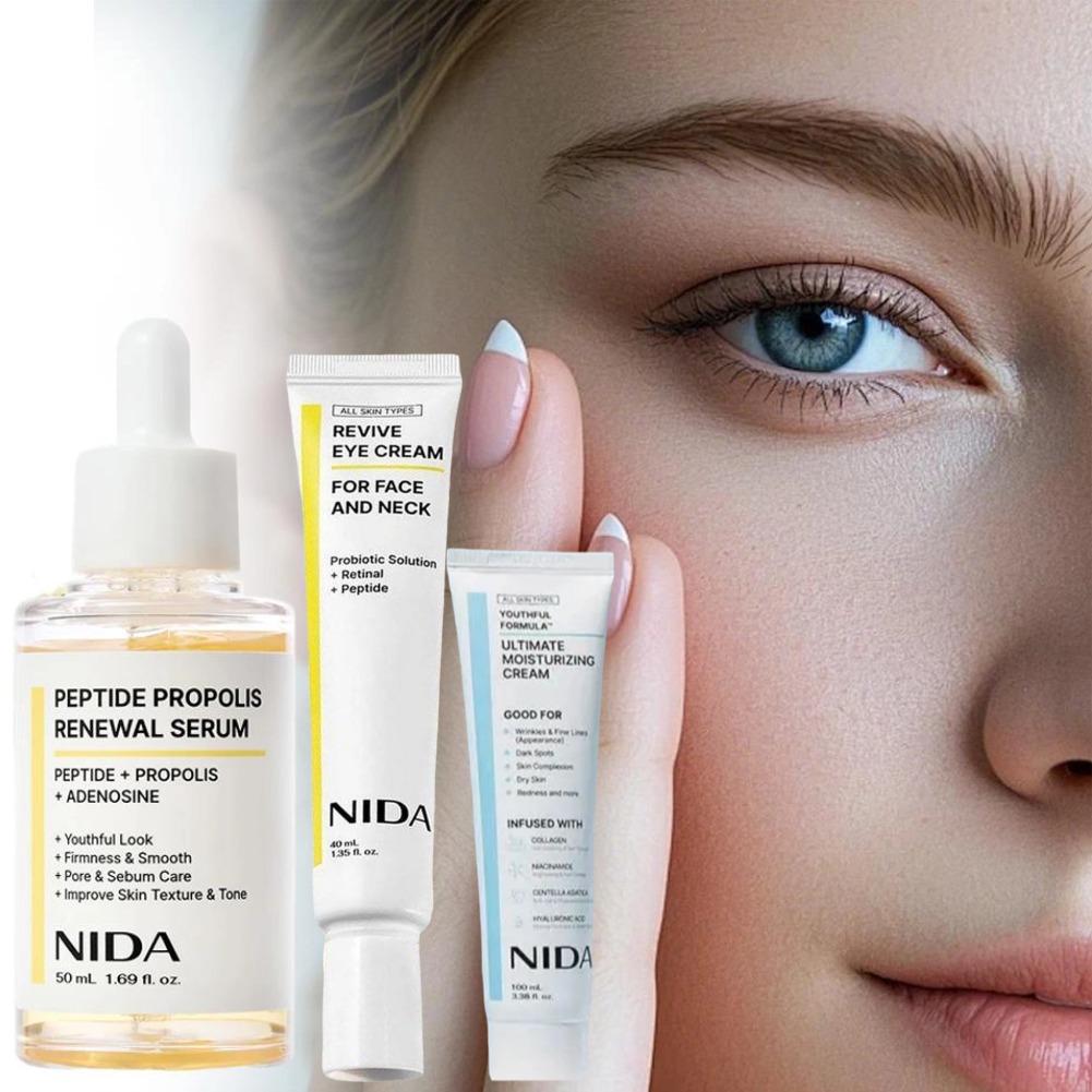 NIDA Propolis Peptide Facial Serum Nourishing Deeply Hydrating Serum Face Original Skin Care Cream