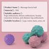 Durable Tpe Spiky Massage Ball Trigger Point Sport Fitness Hand Foot Pain Relief Plantar Fasciitis Reliever Hedgehog Balls