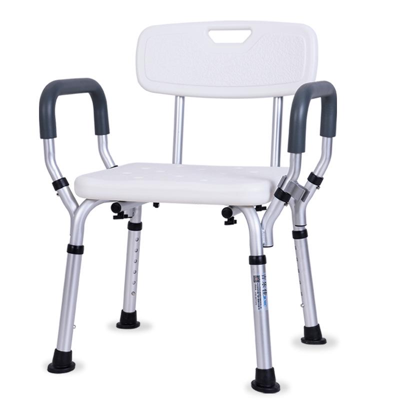 Älterer Rutschfester Badestuhl - Altersfreundlicher Duschhocker