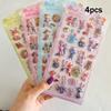 Disney S Zootopia 3D Reliëfstickers Leuke Judy Nick Decoratieve Decals Voor Telefoonhoesjes Laptops en Bubbelsticker Spel