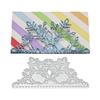 Snowflake Frame Metal Silvery Stencil Embossing Cutting Dies For Diy Scrapbooking Paper Album Cards Making