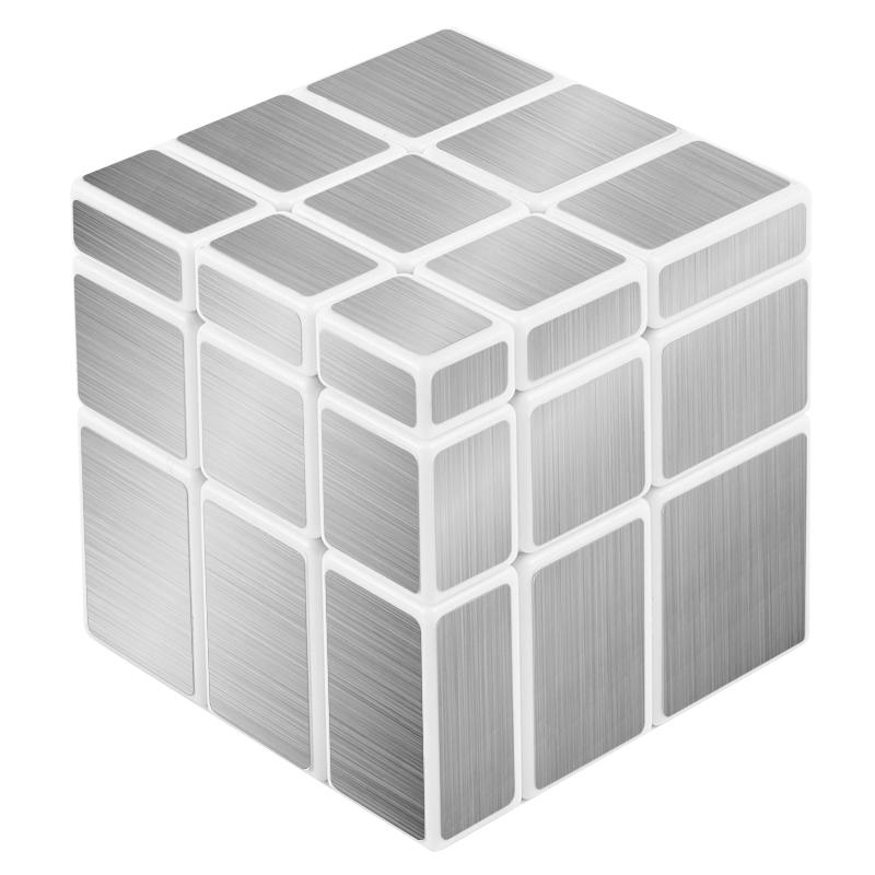 Sengso Mirror Cube 3X3X3 Speed Sticker Cube Twist Different Shapes Puzzle Bundle Puzzle Games Toy For Children And Adults