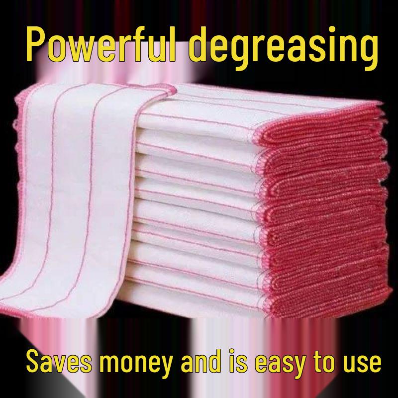 Thickened Cotton Yarn Oil-Absorbent Non-Stick Dishwashing Cloth