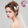 White Feather Headbands Wedding Dress Accessories Women Headdress Branches Hair Ornaments Crowns and
