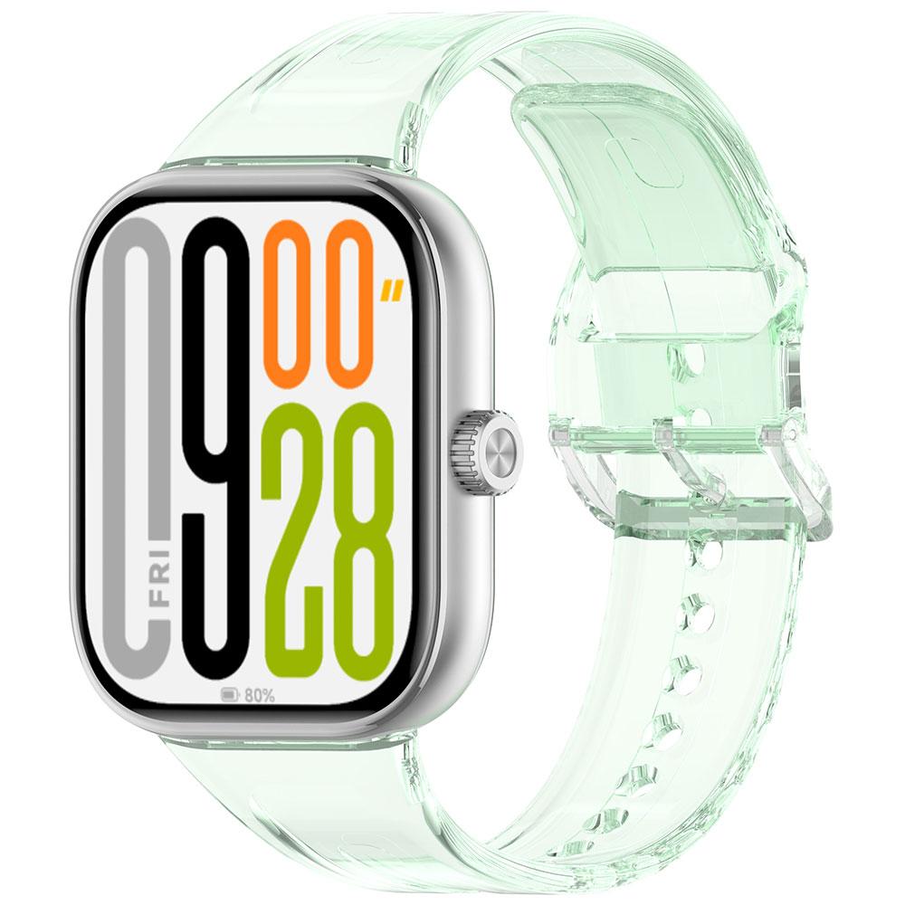 Silikon-Uhrenarmband für Xiaomi Mi Band 9 Pro 8Pro Transparentes Sonnenschein-Farbwechsel-Armband für Redmi Watch 5 4 Armband