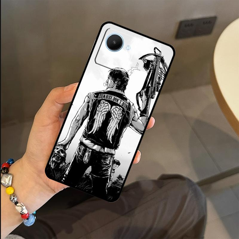 The Walking Dead Daryl Dixon Case For Realme C53 C55 C51 C25 C63 C61 C65 C67 C71 C75 GT6 GT7 Pro 11 12 13 14 15 Pro Plus