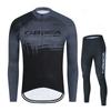 Hiru Pro Team Autumn Bib Pants Ropa Ciclismo Clothing Bike Uniform Men Bicycle Clothes Mailllot 2026  Long Sleeved Breathable Cycling Suit Set