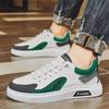 2025 Spring New Men's Shoes Leather Surface Low-top Fashion Trend Sports Style One-pedal Men's Casual Shoes Trendy Shoes