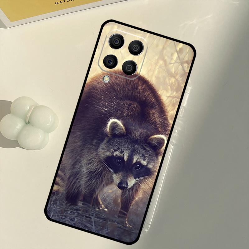 Raccoon For Samsung Galaxy M15 M35 M21 M16 M06 M33 M13 M53 M11 M31 M55 M14 M34 M54 M12 M32 M52 Case