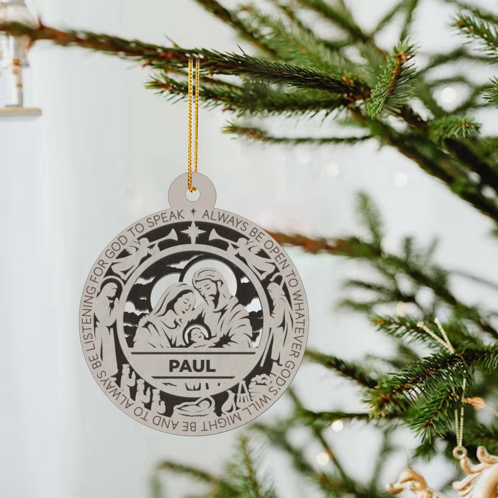 

Рождественская елка Кулон Подвесной домашний орнамент Рождественское украшение One Size