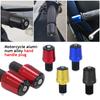 22mm Universal Motorrad Lenker Griffe Enden Griff Bar Ends Gewichte CNC Silder Stecker FÜR Honda CRF230L CRF230M CB750 CRF