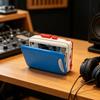 Retro Cassette Player Portable Music Player with FM Broadcast Recorder   Color Cassette Player