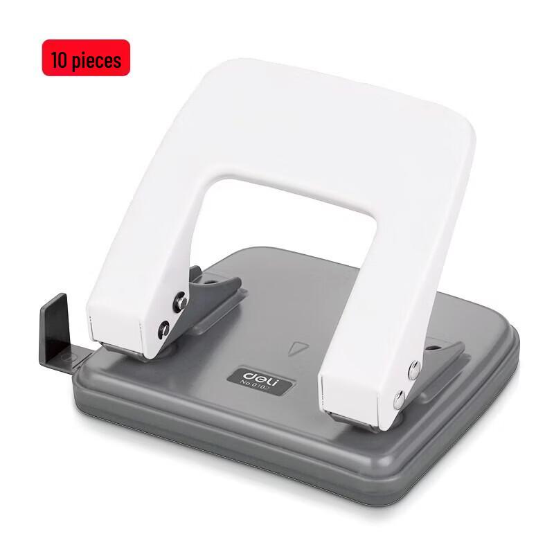 Deli 0102 20-Sheet Two-Hole Paper Punch (6-Pack)