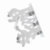 Stainless Steel Plants Shape Tissue Holder Dispenser Napkin Rack Table Paper Rack