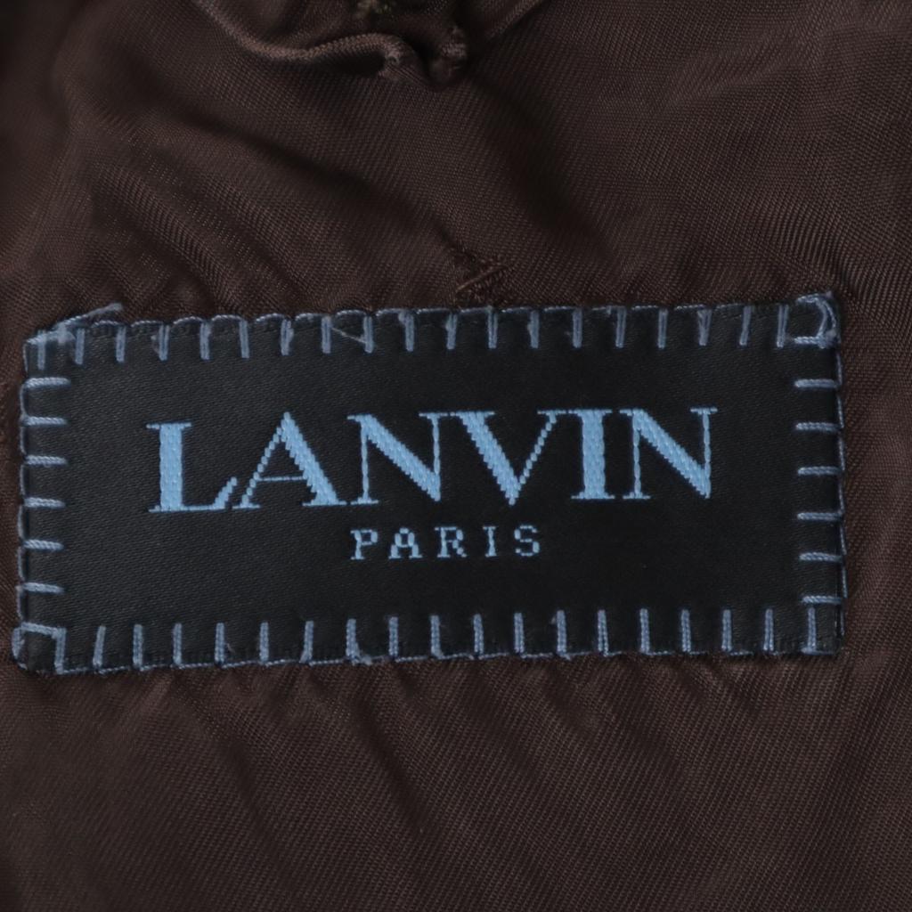 Lanvin 90s Made In Italy Old Tailored Jacket 48 Brown Men's Used
