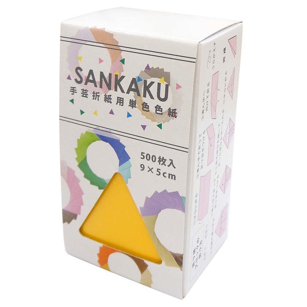 Ehime Paper SANKAKU Paper Block Origami 500 Sheets SAN-06 Sunflower,