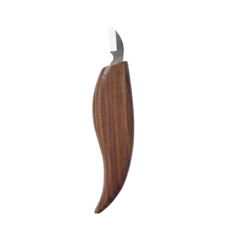 Wood Carving Knife Set with Square Handle - Includes Spooning, Chisel, Utility, and Detail Knives for Handmade Woodcraft.