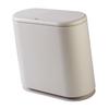 Mini Waste Bin Garbage Basket for Home Table Office Trash Can Container 4 Colors PICK - Grey