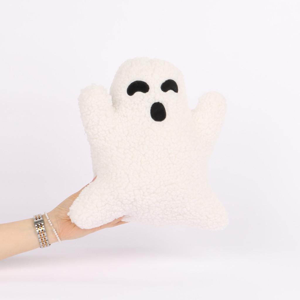 Pluche spookkussen, Halloween woondecoratie, zacht kussen voor kinderen en volwassenen